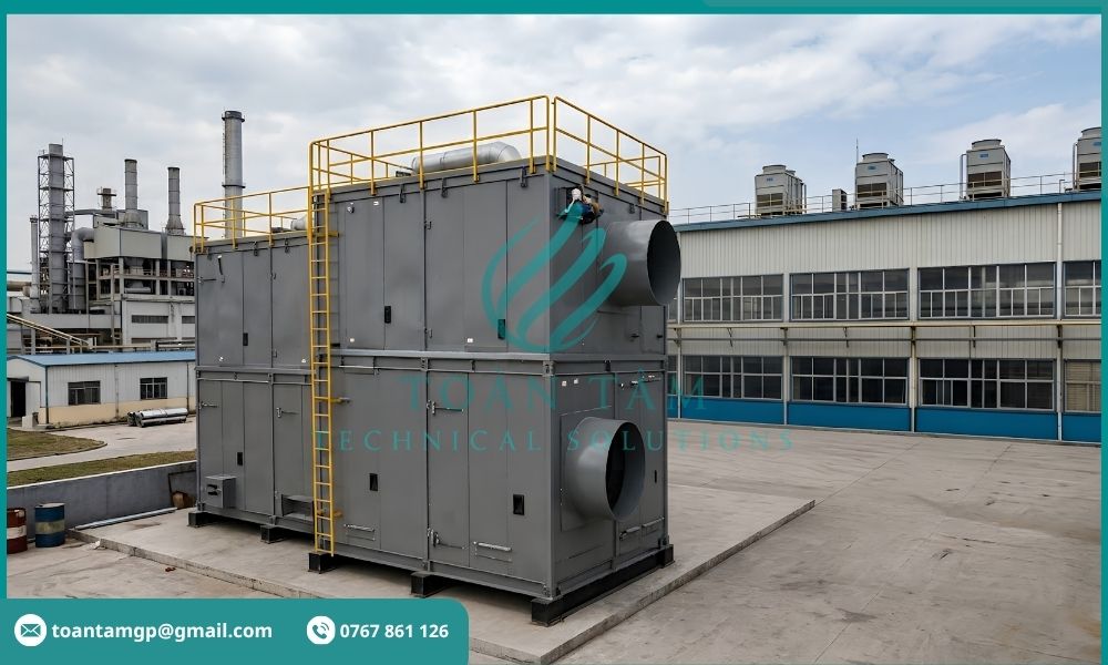 Hệ thống xử lý bụi sơn dạng module