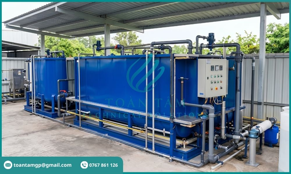 Hệ thống xử lý nước thải nhà hàng có dầu mỡ