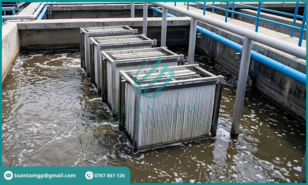 Màng MBR trong hệ thống xử lý nước thải