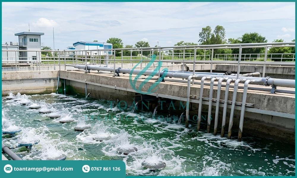 Máy thổi khí dùng trong bể sinh học hiếu khí
