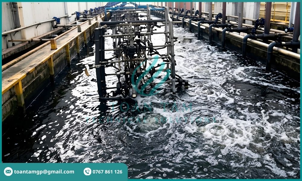 Nước thải từ quá trình xi mạ kim loại