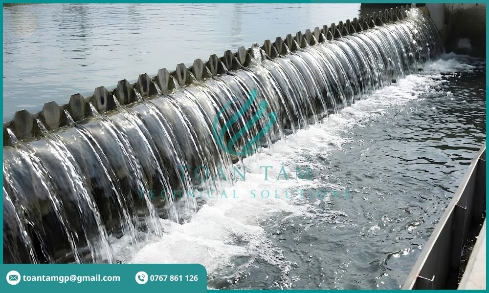 Nước thải xi mạ sau xử lý