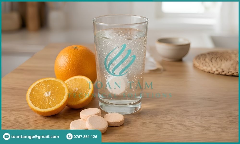 Sử dụng Vitamin C để khử clo