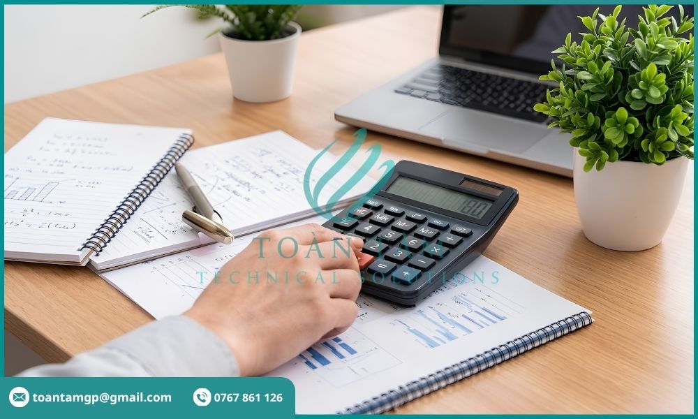 Tính điện năng tiêu thụ của máy thổi khí