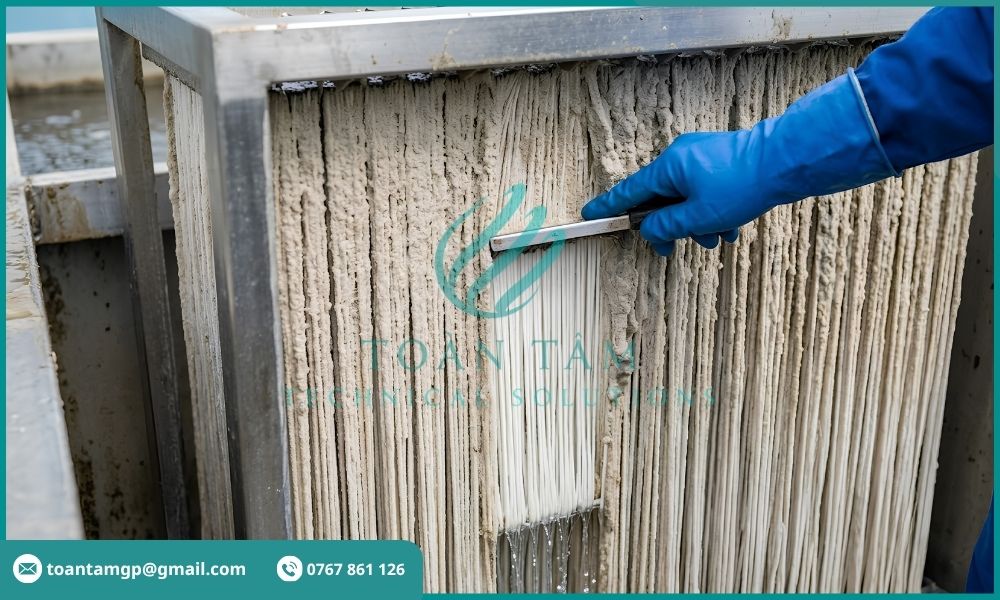 Vệ sinh màng không đúng kỹ thuật