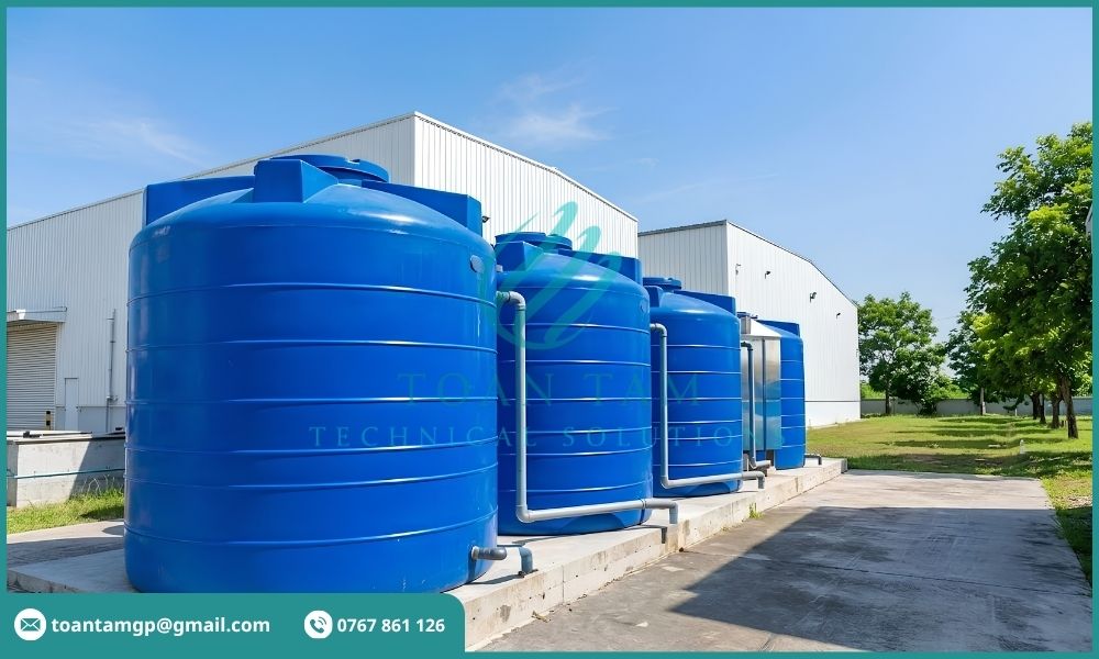 Bể chứa nước sạch bằng nhựa PE
