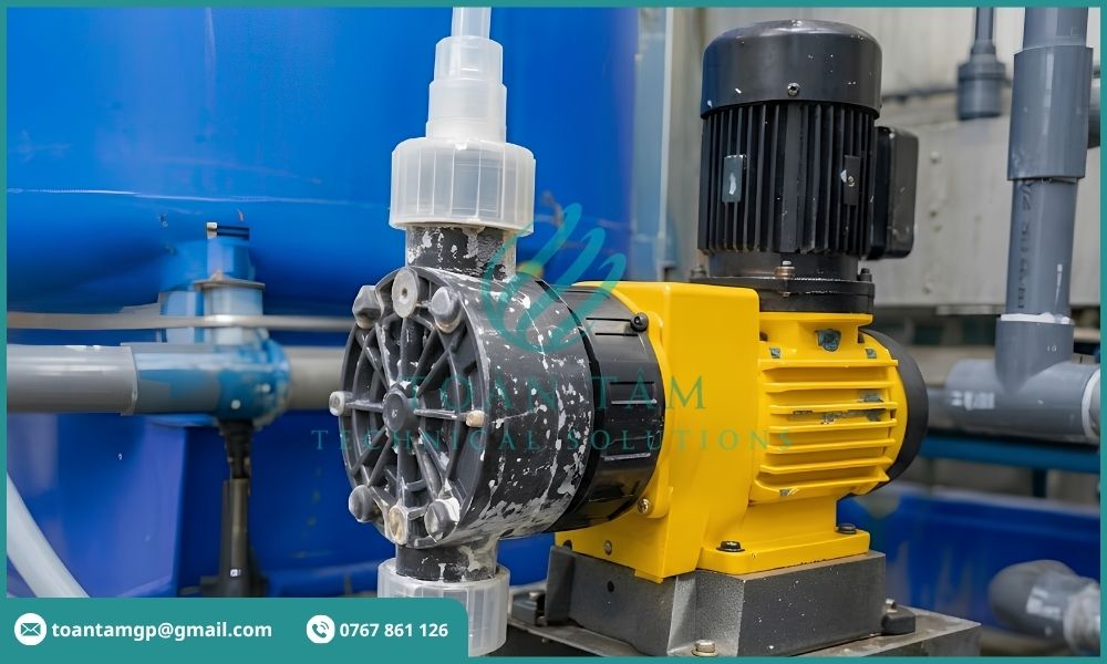Bơm định lượng kiểm soát hóa chất
