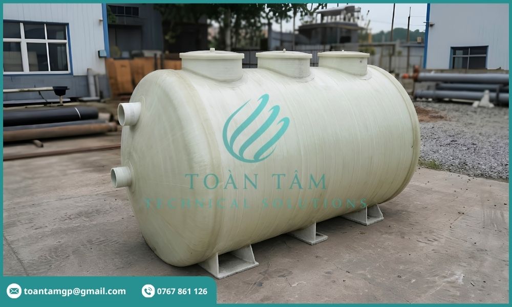 Bồn tách dầu composite cho gara ô tô