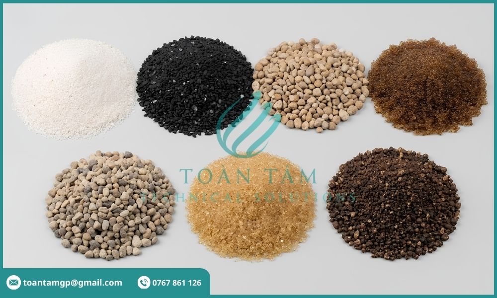 Các loại vật liệu lọc nước