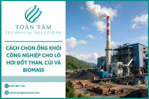 Cách chọn ống khói công nghiệp cho lò hơi đốt than