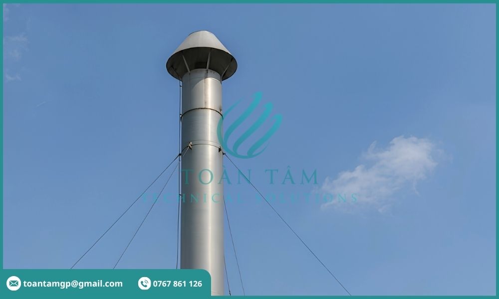 Đường ống dẫn khí sạch sau xử lý