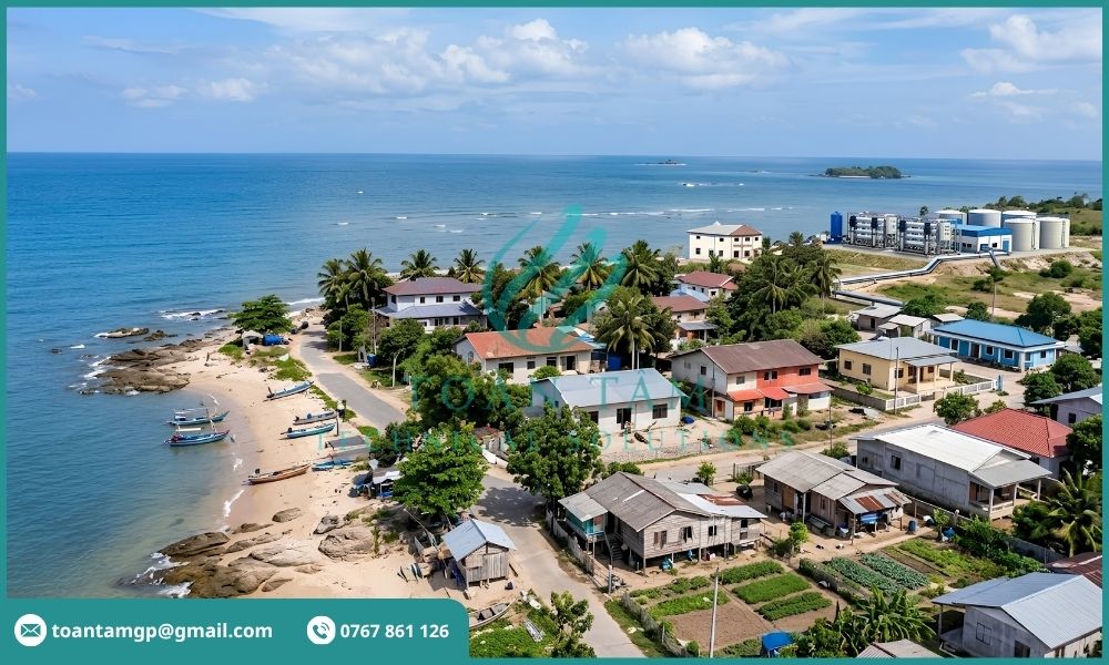 Khu dân cư vùng ven biển