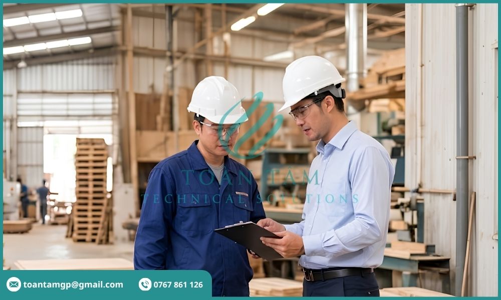 Kỹ sư tư vấn lựa chọn hệ thống lọc bụi gỗ phù hợp