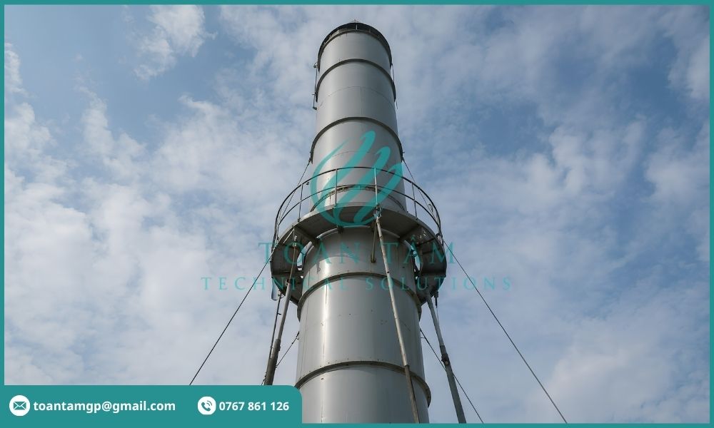 Thân ống khói bằng thép CT3