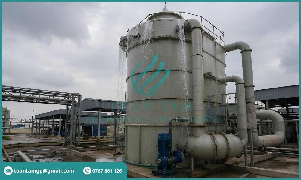 Thiết bị làm mát khí thải bằng nước